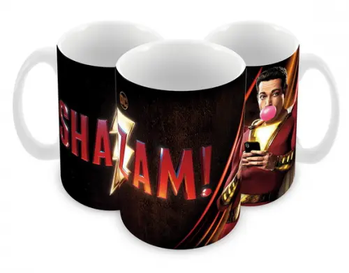 Caneca Polímero Shazam Personalizada