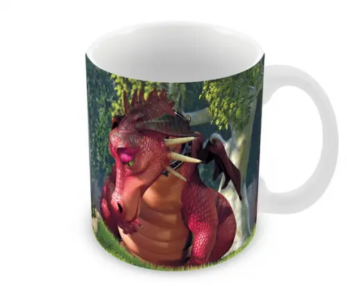 Caneca Polímero Shrek Personalizada