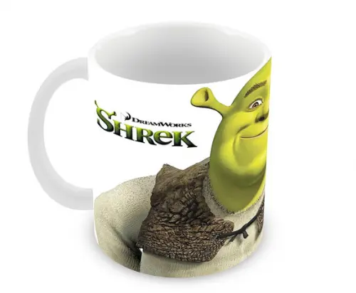 Caneca Polímero Shrek Personalizada