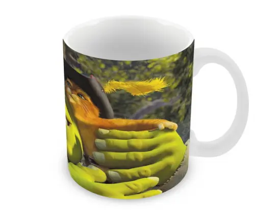 Caneca Polímero Shrek Personalizada