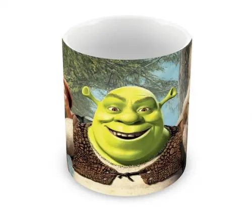 Caneca Polímero Shrek Personalizada