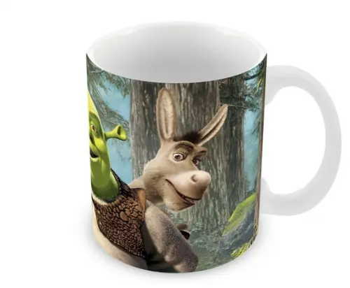 Caneca Polímero Shrek Personalizada