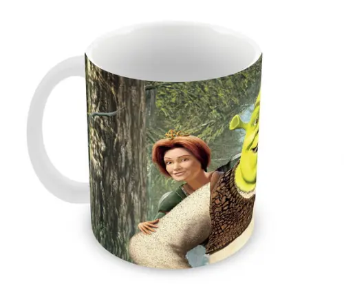 Caneca Polímero Shrek Personalizada
