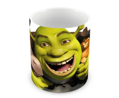 Caneca Polímero Shrek Personalizada