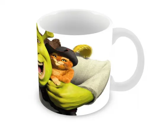 Caneca Polímero Shrek Personalizada