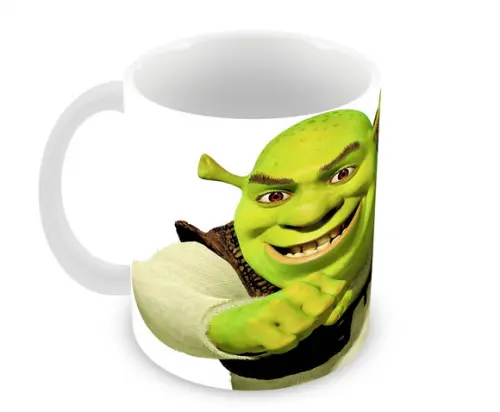 Caneca Polímero Shrek Personalizada