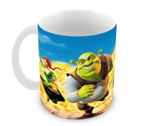 Caneca Polímero Shrek Personalizada