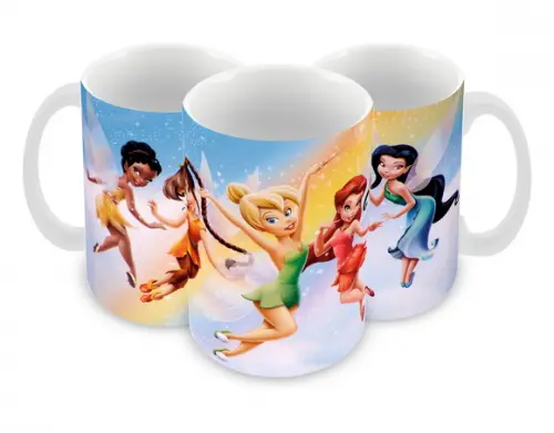 Caneca Polímero Sininho Personalizada