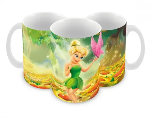 Caneca Polímero Sininho Personalizada