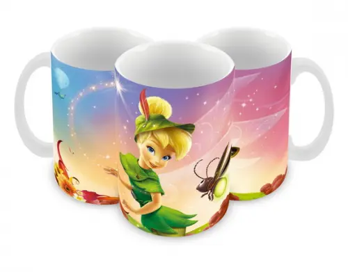 Caneca Polímero Sininho Personalizada