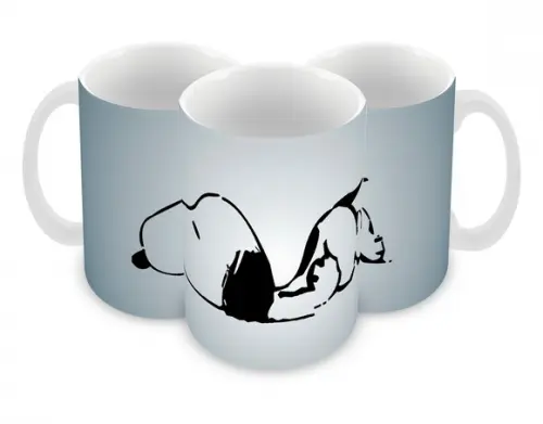 Caneca Polímero Snoopy Personalizada