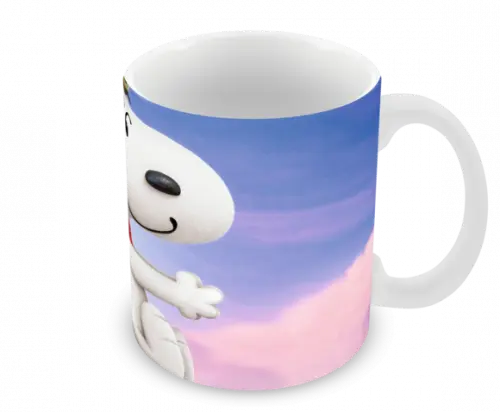 Caneca Polímero Snoopy Personalizada