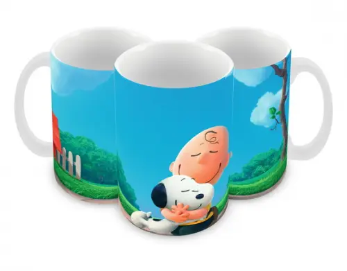 Caneca Polímero Snoopy Personalizada