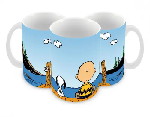 Caneca Polímero Snoopy Personalizada