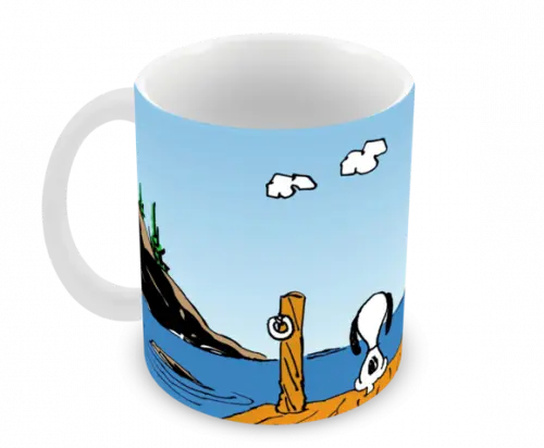Caneca Polímero Snoopy Personalizada