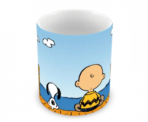 Caneca Polímero Snoopy Personalizada