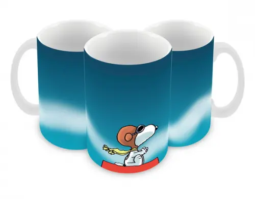 Caneca Polímero Snoopy Personalizada
