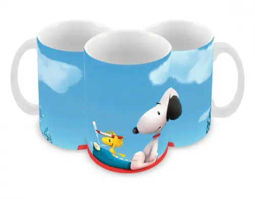 Caneca Polímero Snoopy Personalizada