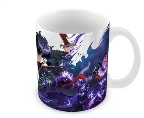 Caneca Polímero Solo Leveling Personalizada