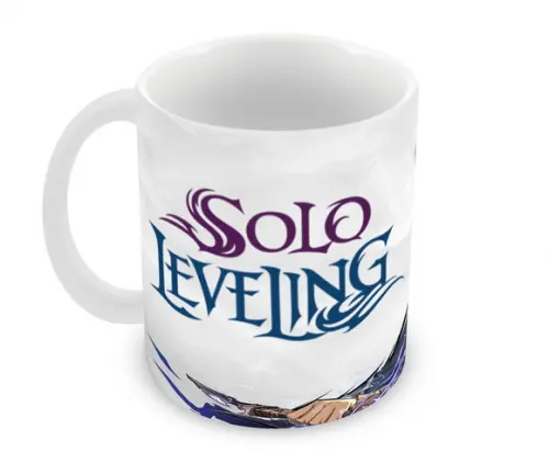 Caneca Polímero Solo Leveling Personalizada