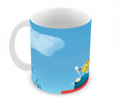Caneca Polímero Snoopy Personalizada