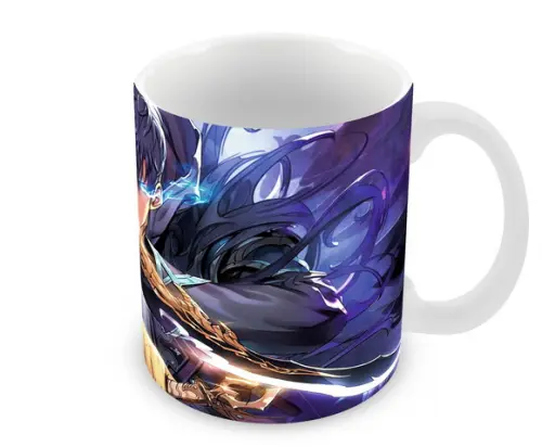 Caneca Polímero Solo Leveling Personalizada