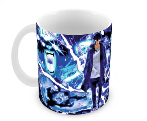 Caneca Polímero Solo Leveling Personalizada