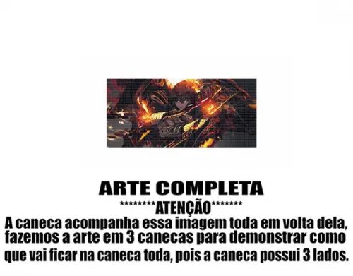 Caneca Polímero Solo Leveling Personalizada