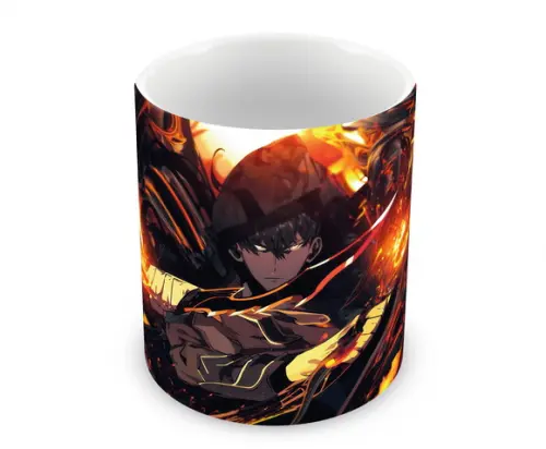Caneca Polímero Solo Leveling Personalizada