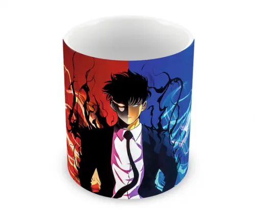 Caneca Polímero Solo Leveling Personalizada