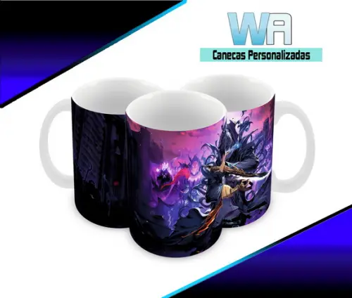 Caneca Polímero Solo Leveling Personalizada