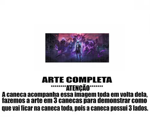 Caneca Polímero Solo Leveling Personalizada