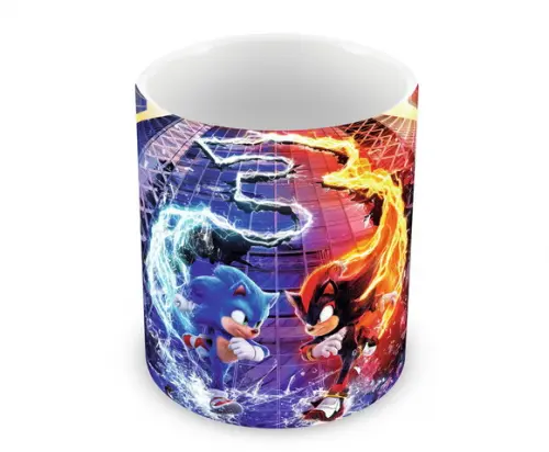 Caneca Polímero Sonic 3 Personalizada