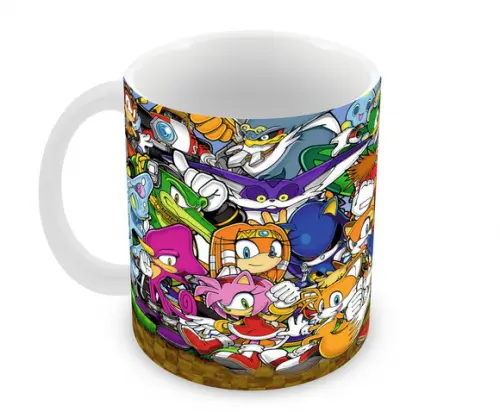 Caneca Polímero Sonic Personalizada