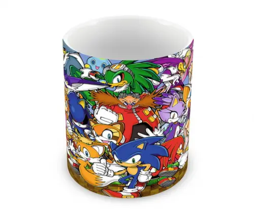 Caneca Polímero Sonic Personalizada
