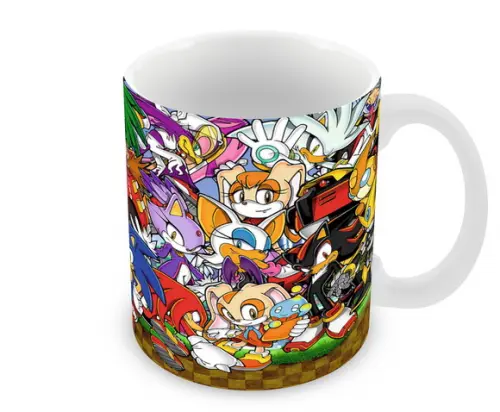 Caneca Polímero Sonic Personalizada