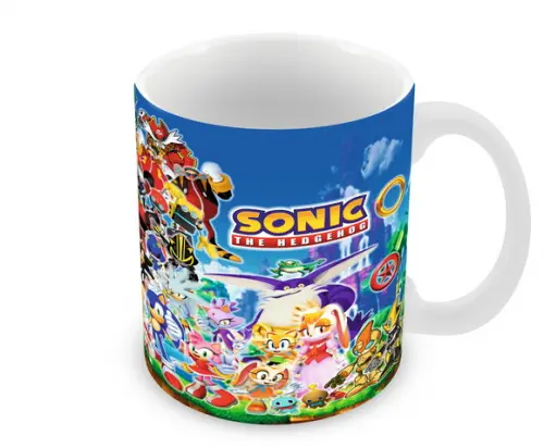 Caneca Polímero Sonic Personalizada