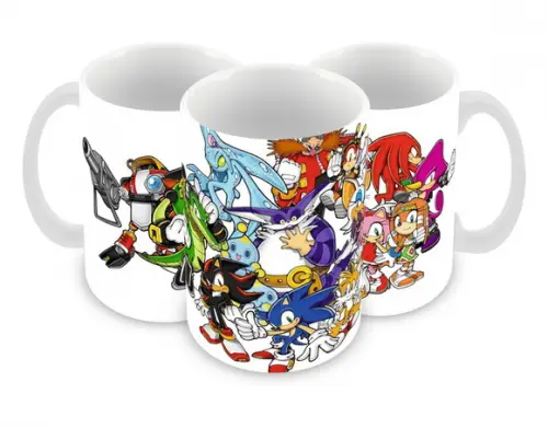 Caneca Polímero Sonic Personalizada