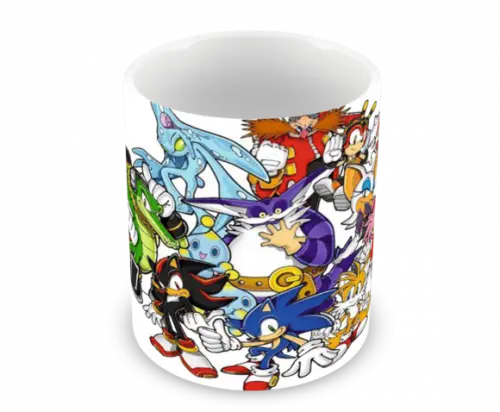 Caneca Polímero Sonic Personalizada