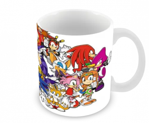 Caneca Polímero Sonic Personalizada