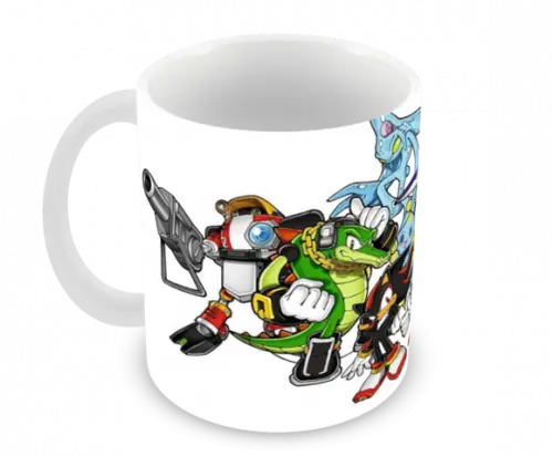 Caneca Polímero Sonic Personalizada