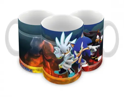 Caneca Polímero Sonic Personalizada