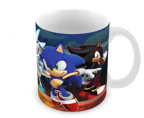 Caneca Polímero Sonic Personalizada
