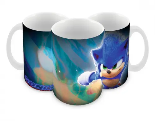 Caneca Polímero Sonic Personalizada