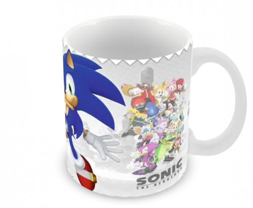 Caneca Polímero Sonic Personalizada