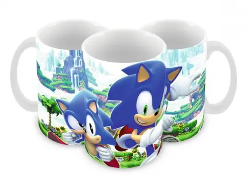 Caneca Polímero Sonic Personalizada