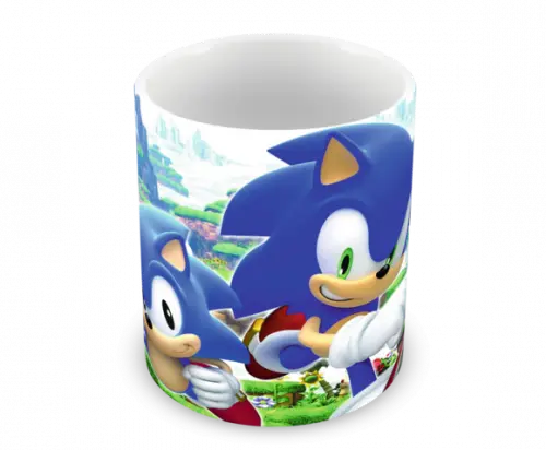 Caneca Polímero Sonic Personalizada