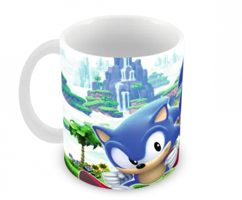 Caneca Polímero Sonic Personalizada