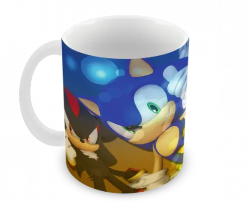 Caneca Polímero Sonic Personalizada