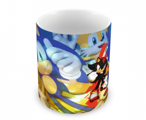 Caneca Polímero Sonic Personalizada